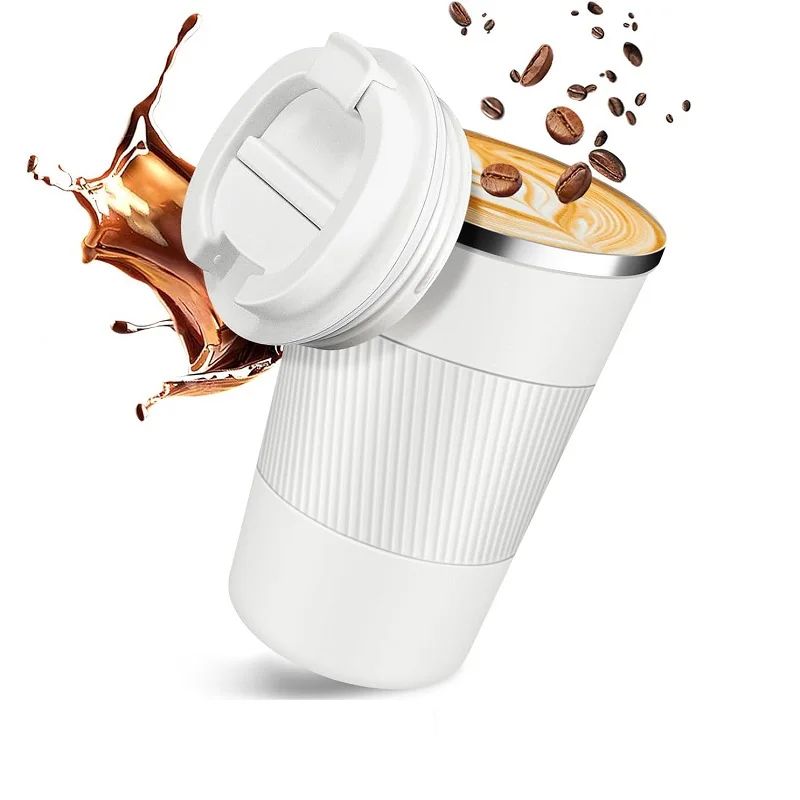 304 Stainless Steel Leakproof Travel Coffee Mug – Double Wall Insulated Thermal Bottle