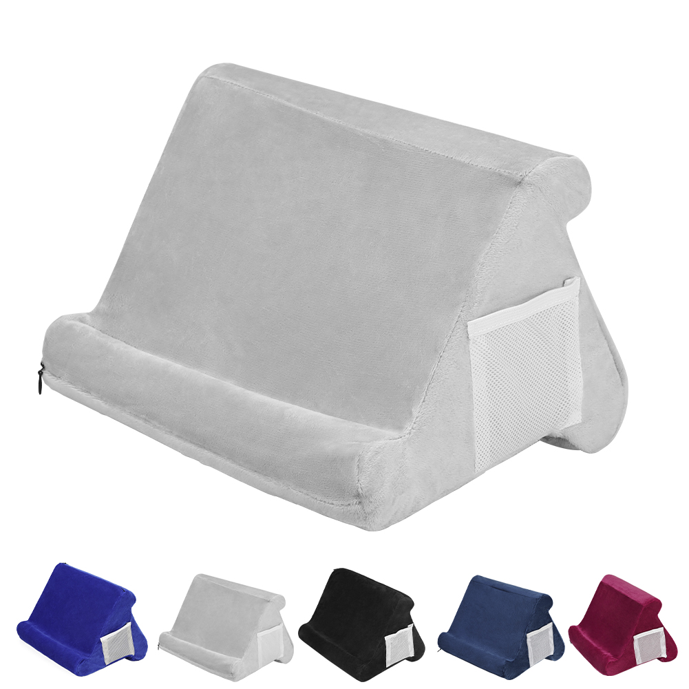 Tablet Desktop Support, Multifunctional Pillow Stand for Reading Books, Sponge Tablet Holder