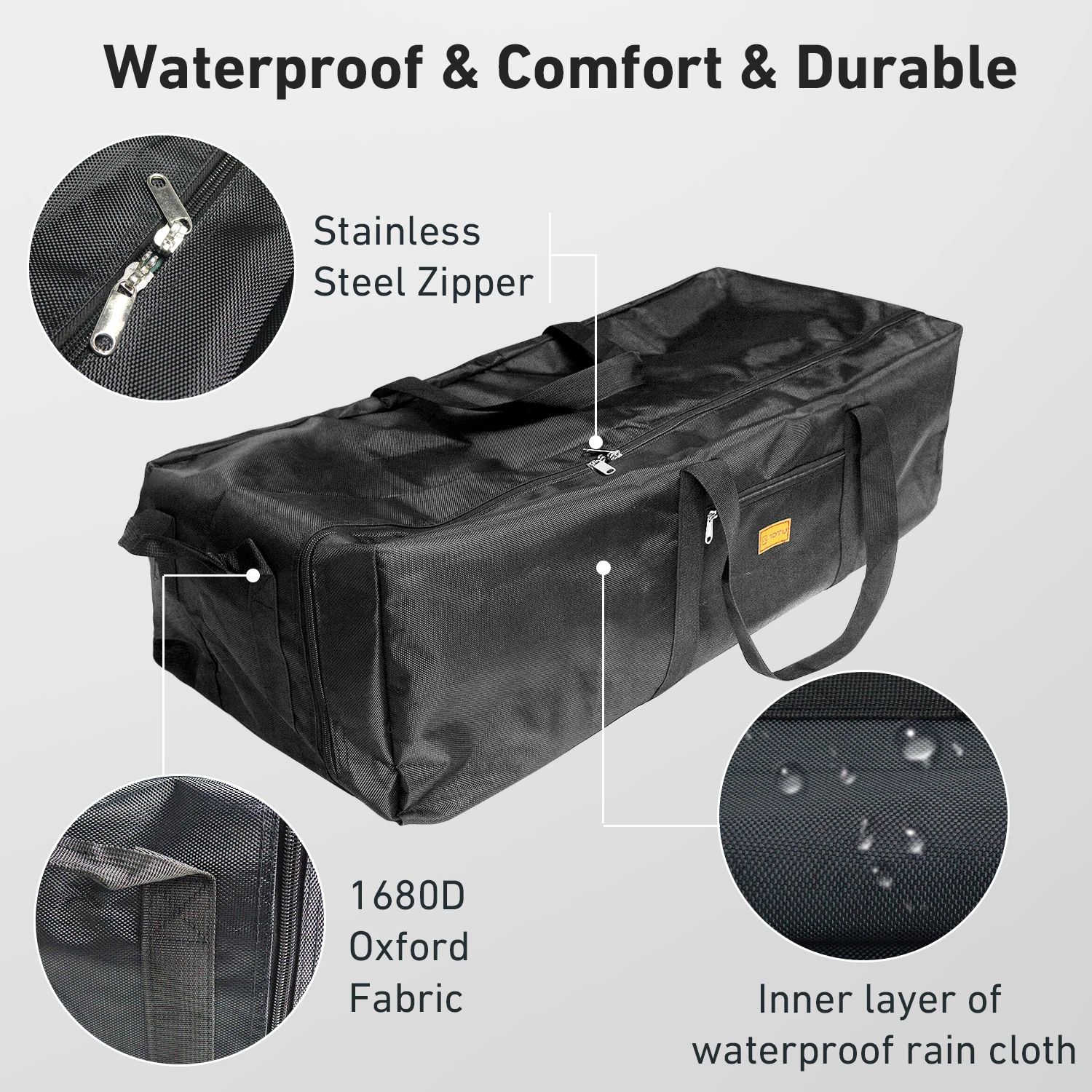 Westtune 100L Camping Tools Storage Bag Folding Large Capacity Travel Gear Organizer