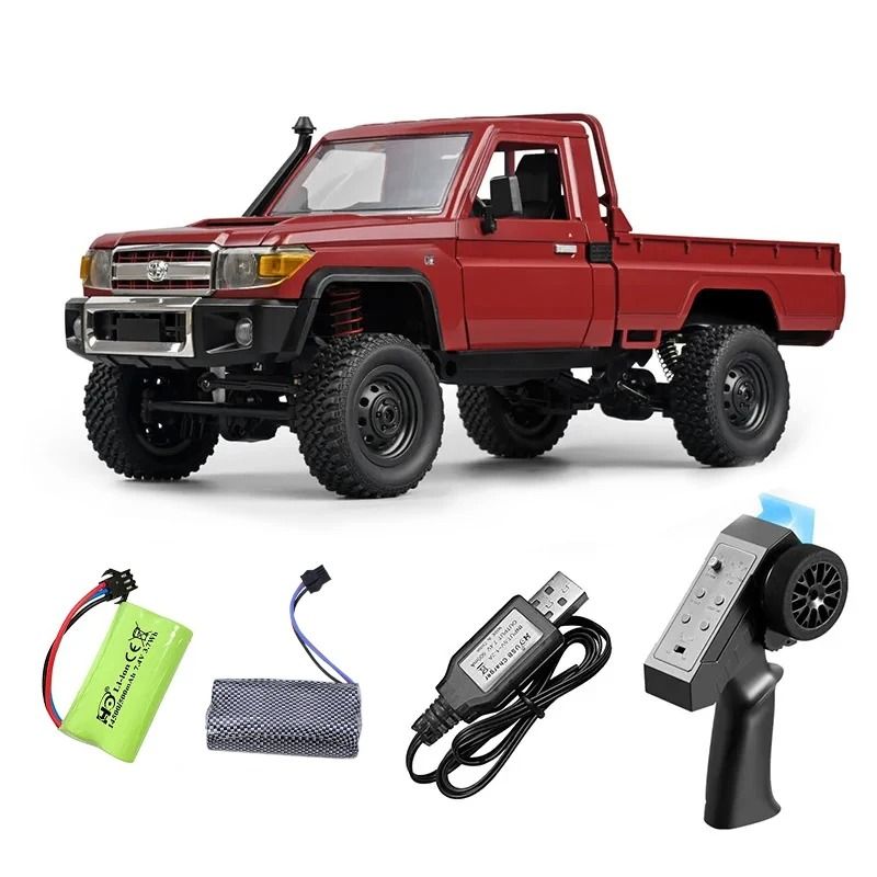1:12 Scale 4WD RC Pickup Truck with Remote Control