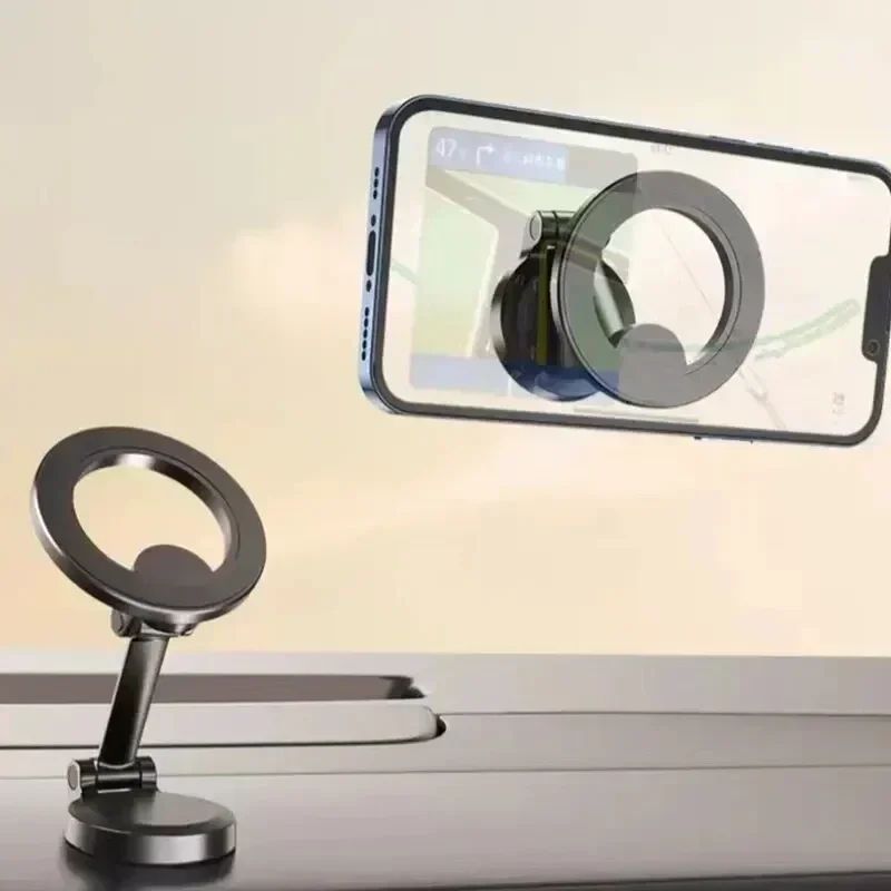 Strong Magnetic Car Phone Holder Swivel Adjustable Magsafe Mount