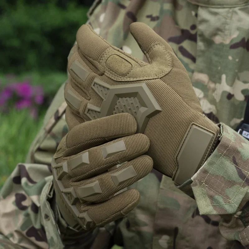 Tactical Touchscreen Motorcycle Gloves for Outdoor Sports and Riding