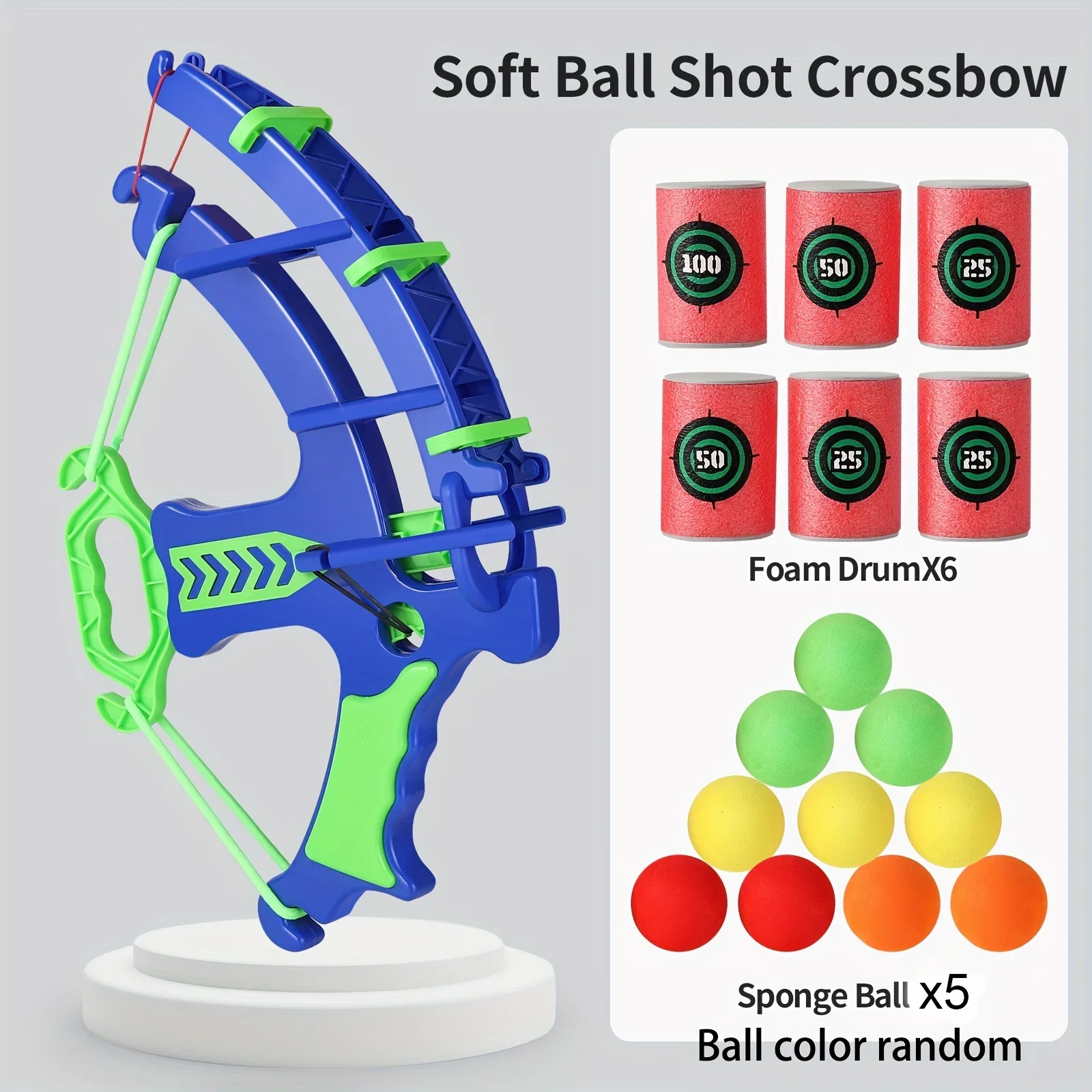 Kids Target Shooting Toy Soft Bullet Foam Dart Target Set
