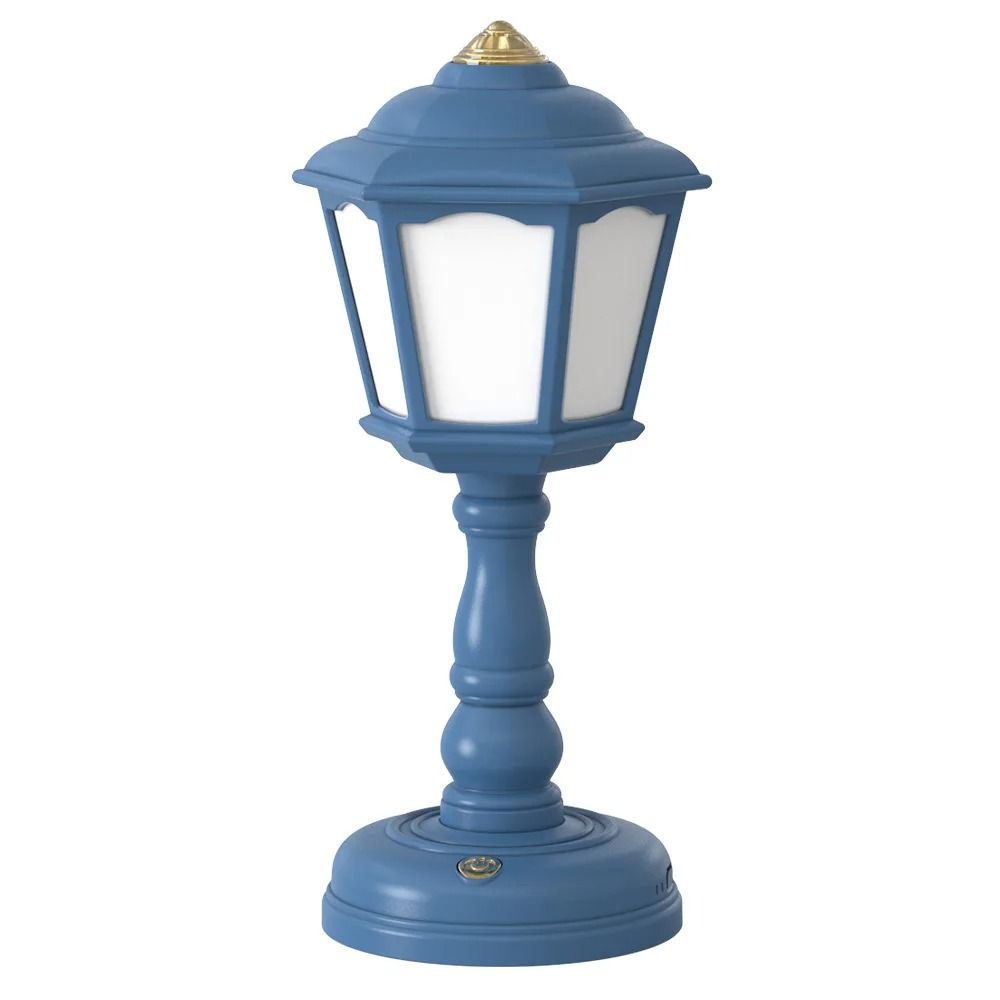 Mini Retro LED Desk Lamp with USB Rechargeable Touch Control