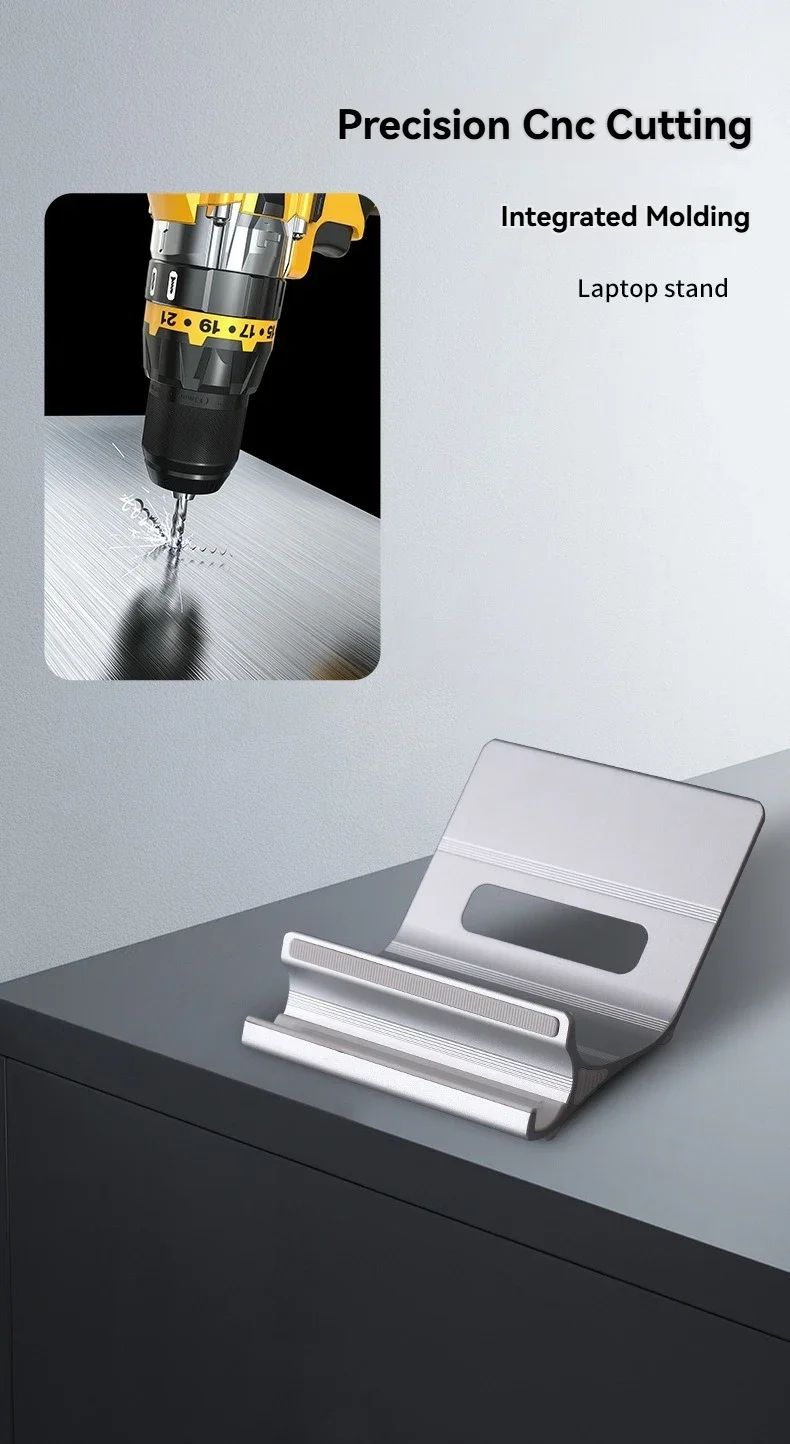 Adjustable Alloy Laptop Desktop Stand