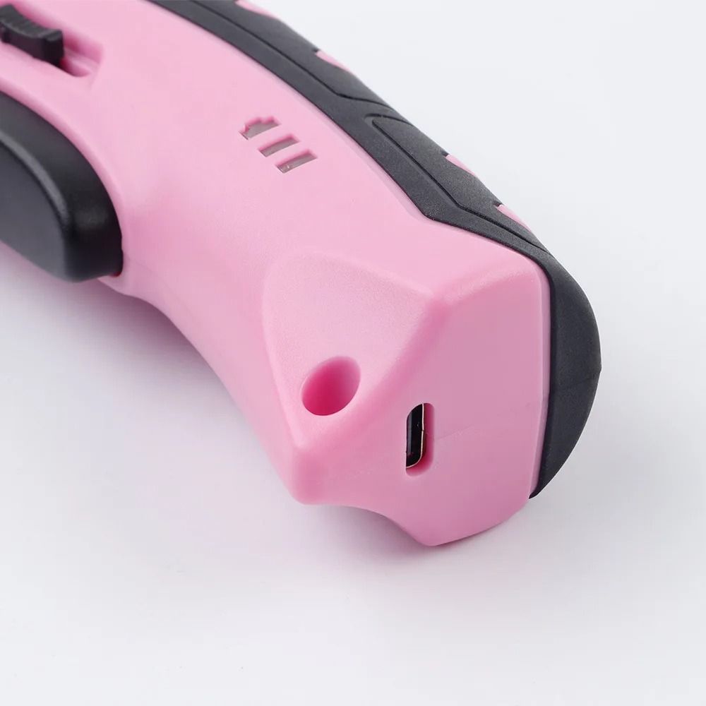 Pink Professional Electric Fabric Cutting Machine