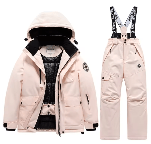 Kids Winter Ski Set, Waterproof, Warm Snow