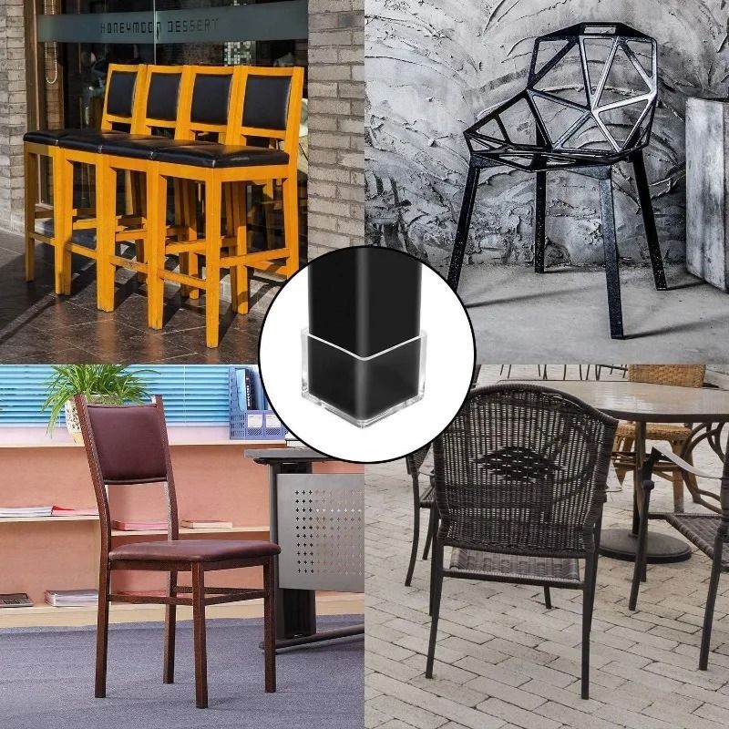Rubber Chair Leg Caps Anti Slip Furniture Feet Floor Protectors