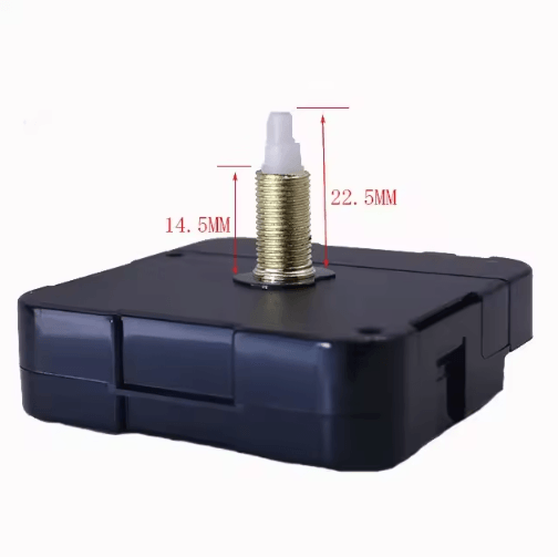 Long Shaft Quartz Clock Movement Silent DIY Mechanism Kit for Wall Clock Repair
