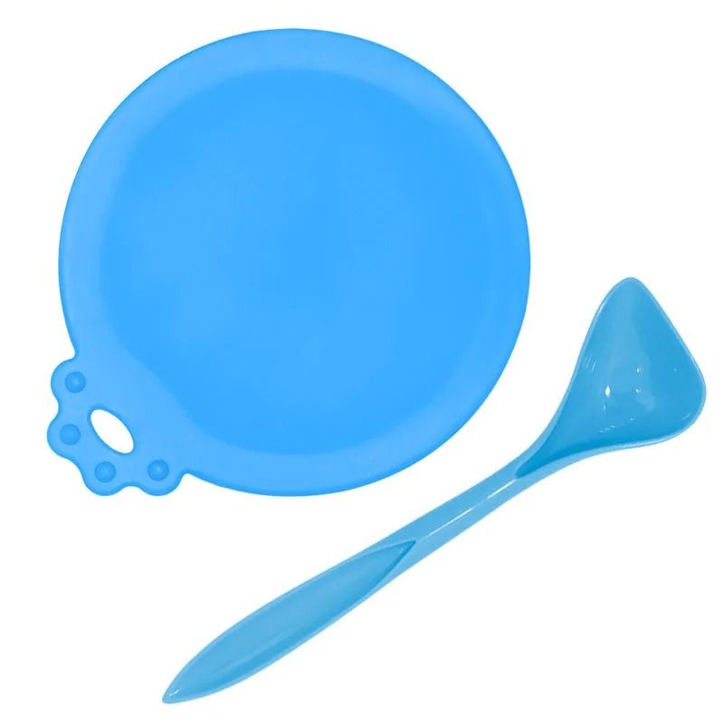 Reusable Pet Food Can Cover and Spoon Set