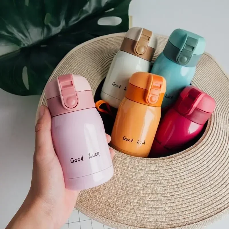 Mini Stainless Steel Thermos Cup  Insulated Coffee Mug, Pocket Flask, Perfect Gift for Kids