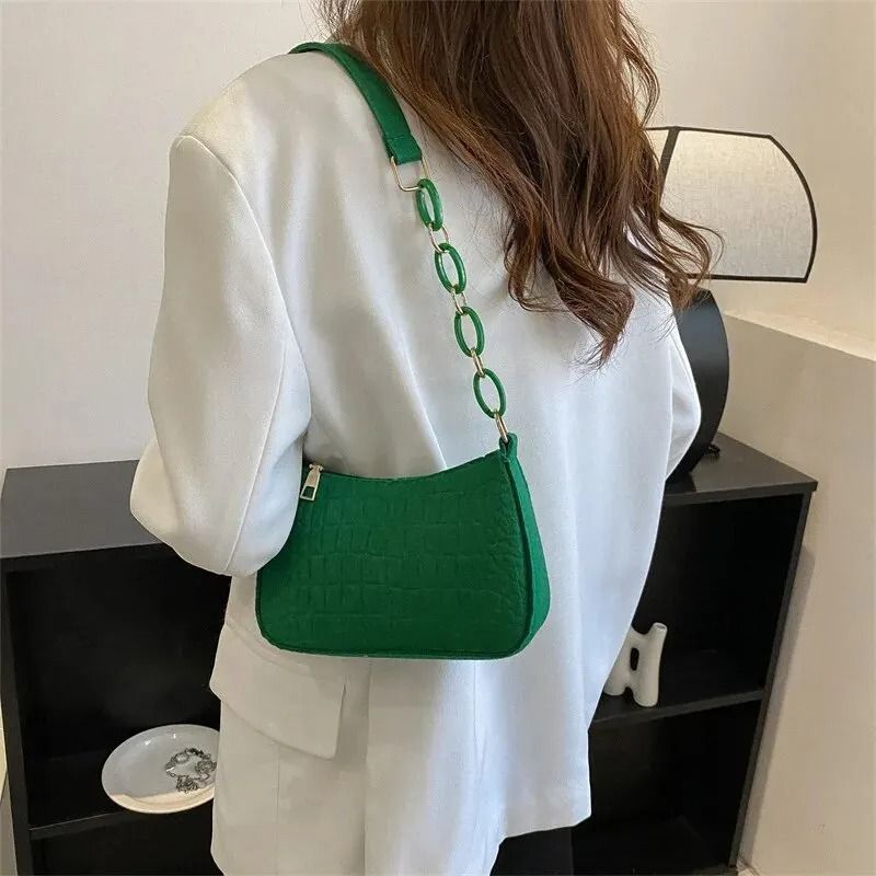 Retro Small Square Shoulder And Handheld Bag For Women
