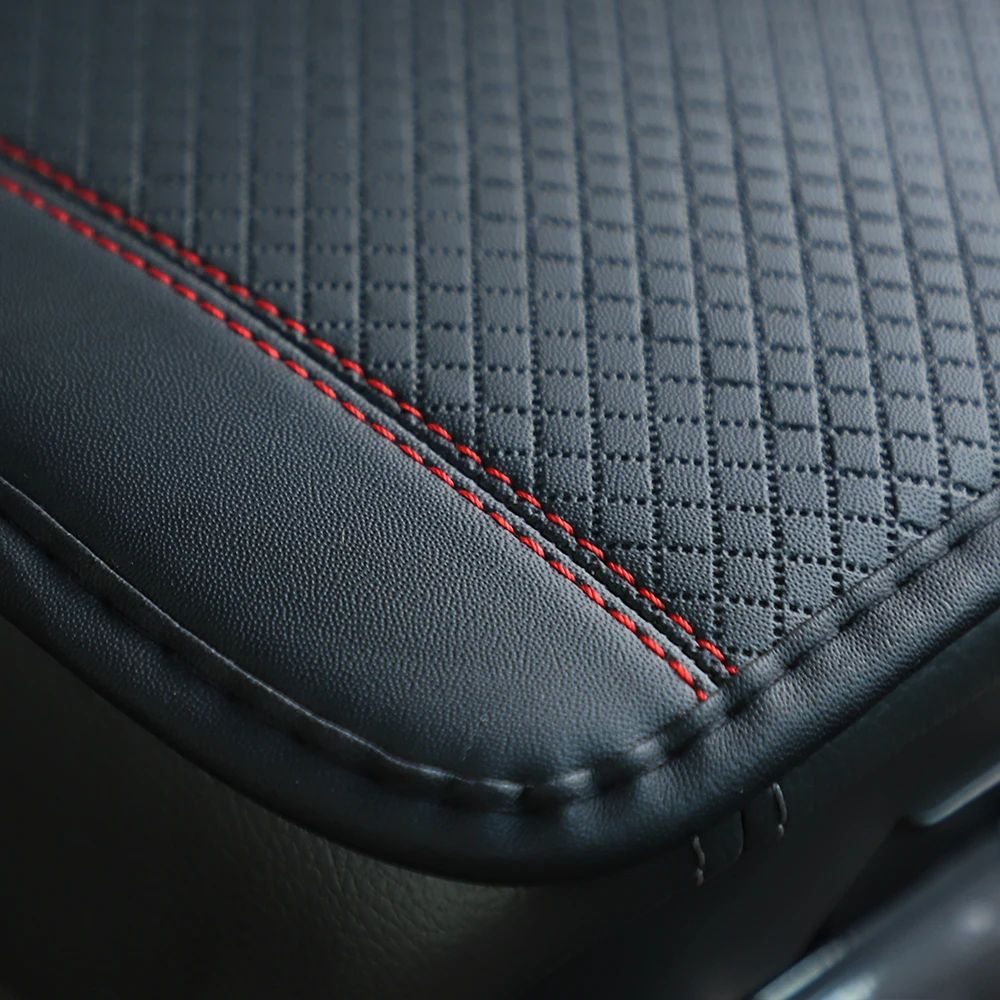 PU Leather Waterproof Car Armrest Cushion Pad
