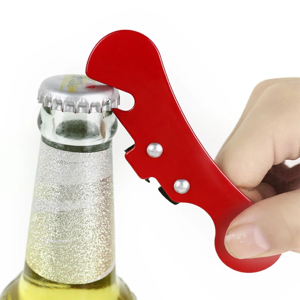 SafeEdge Stainless Steel Manual Can & Bottle Opener