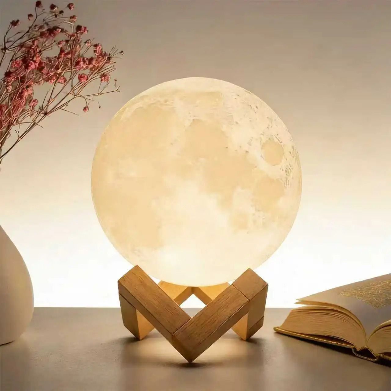 Cosmic Artisan Planet Lamp | 8cm DIY Celestial Night Light | Executive Studio & Lunar Sanctuary Decor