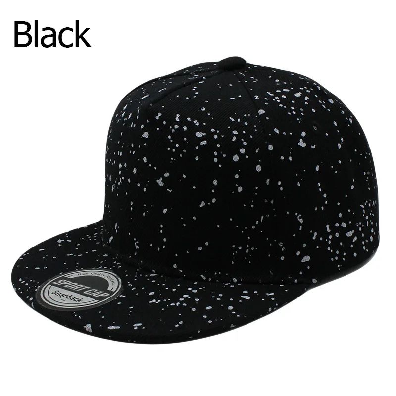Kids Polka Dot Adjustable Snapback Baseball Cap
