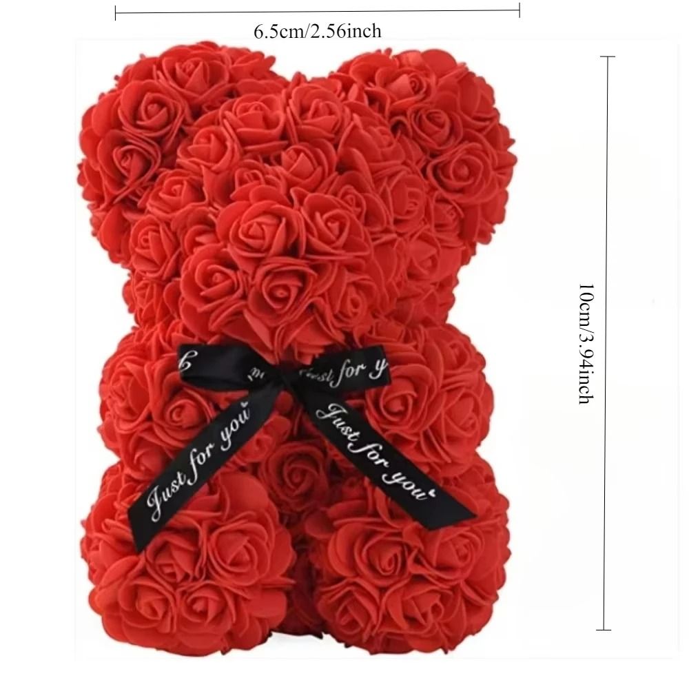Everlasting Velvet Rose Teddy Bear