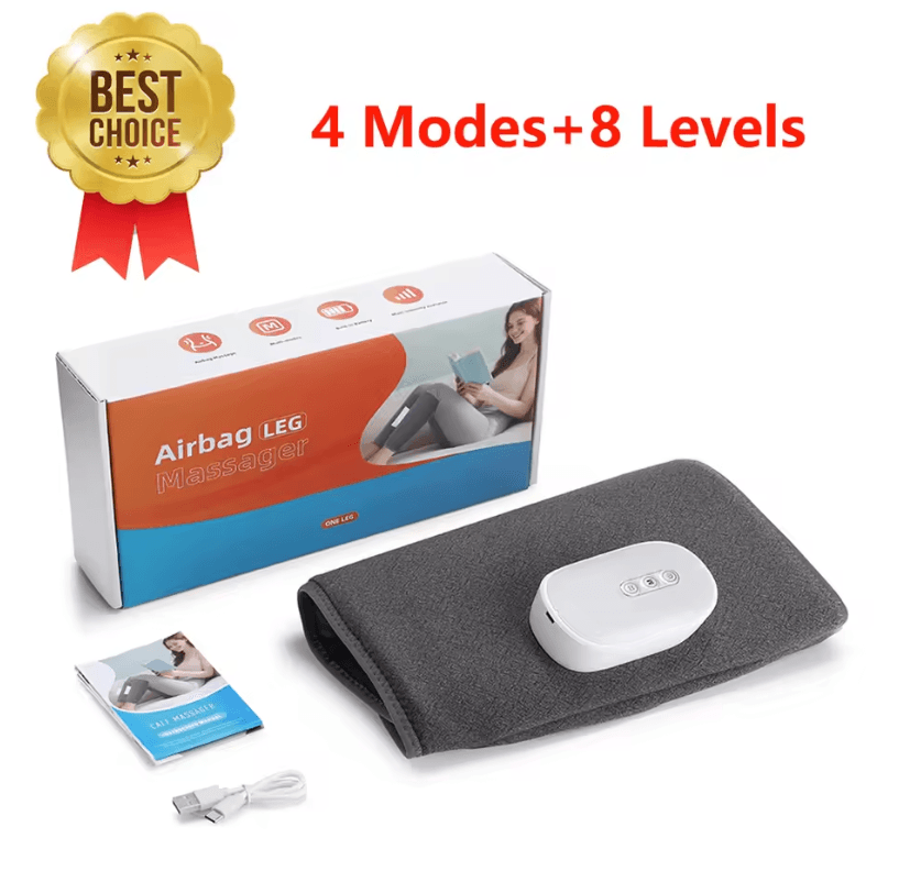 Electric 360° Wireless Air Pressure Calf and Leg Massager with 3 Modes