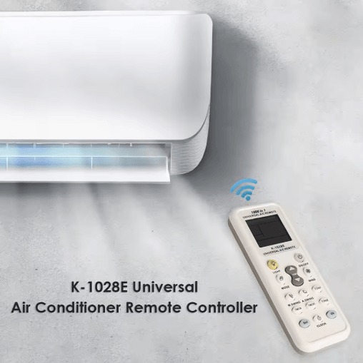 Universal Air Conditioner Remote Control Easy to Use AC Remote Replacement Batteries Not Included