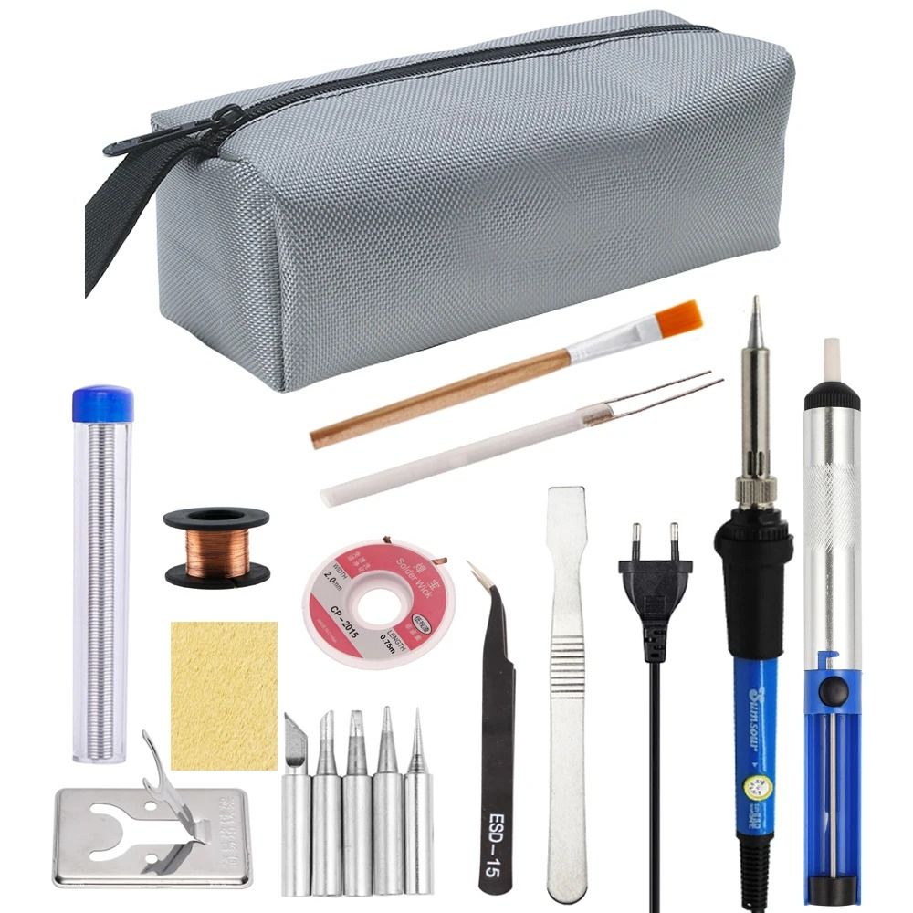 Digital Display Adjustable Soldering Iron 60W 80W 110W Kit