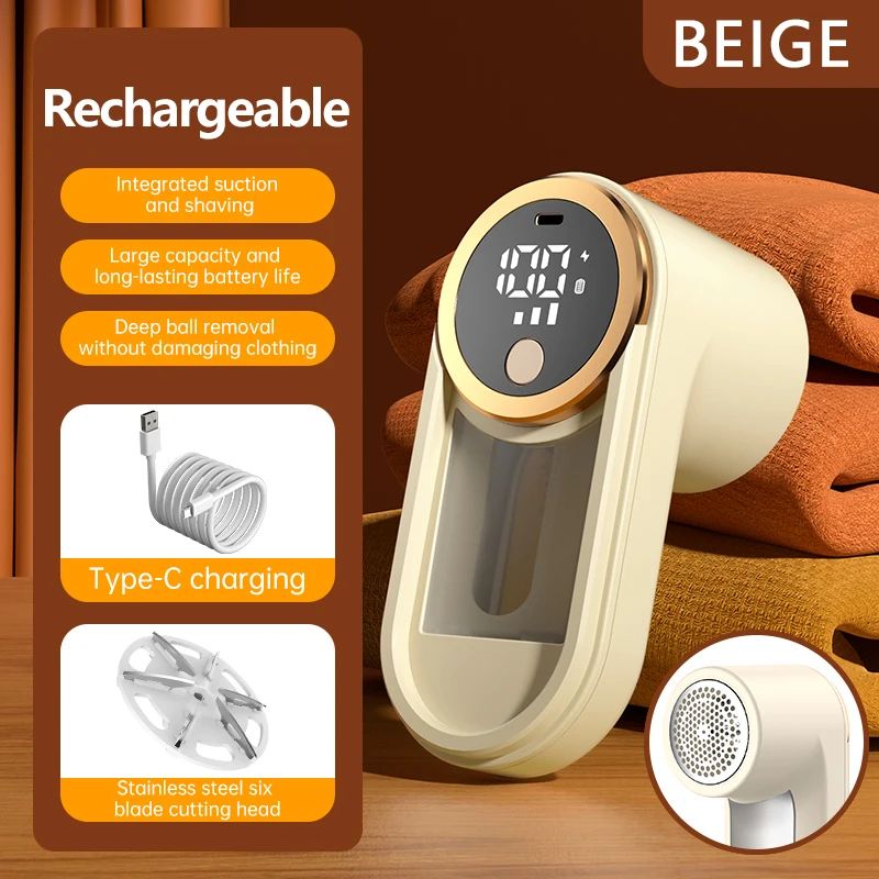 Rechargeable Fabric Shaver Lint Remover