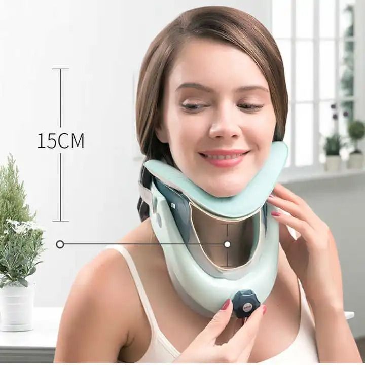Adjustable Air Neck Stretcher Collar for Spine Alignment and Cervical Traction Relief