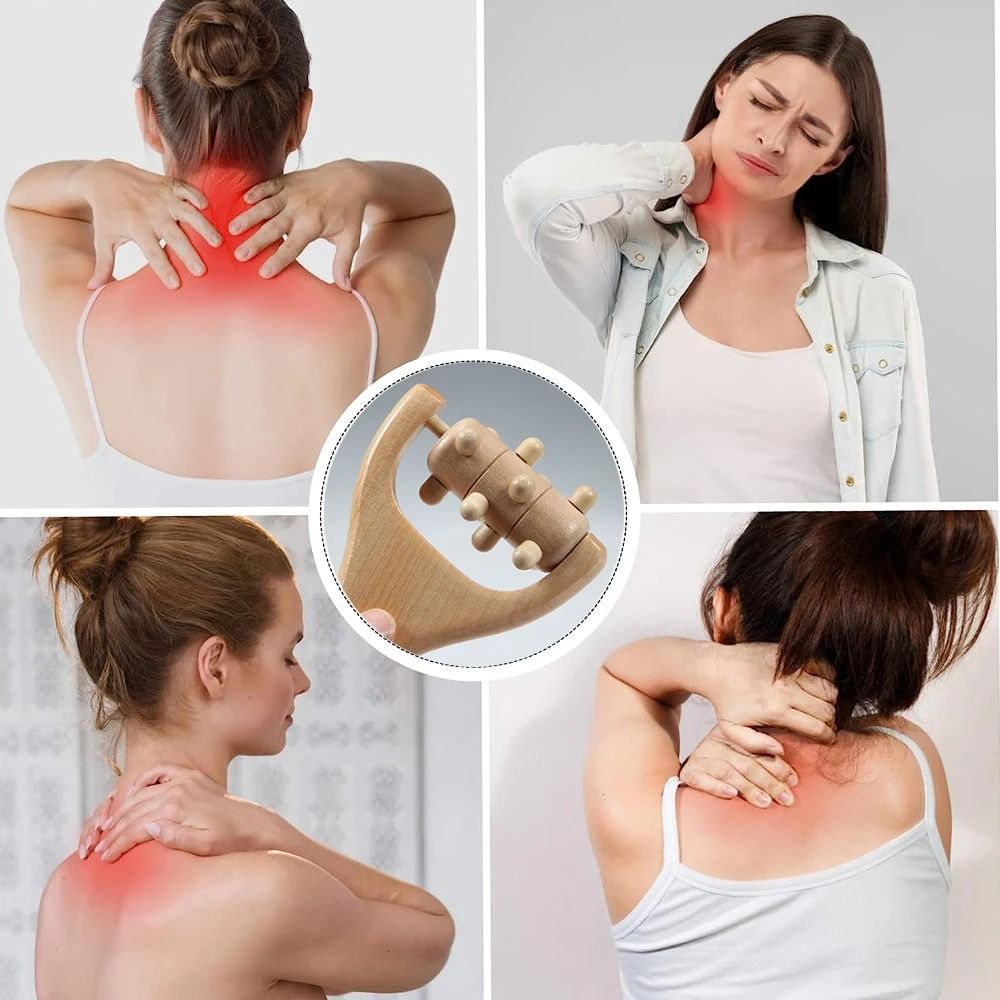 Wooden Maderotherapy Massage Roller Full Body Sculpting Tool
