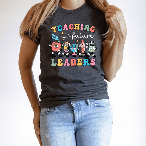 Comfort Colors Teaching Future Leaders Shirt | Teacher Appreciation Back to School Tee