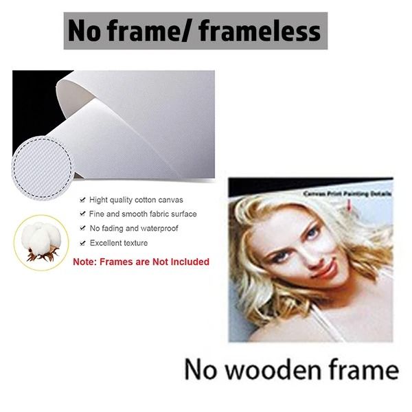 Modern Retro Girl Oil Painting Print Canvas Wall Art Set of 3