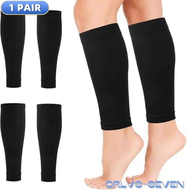 Compression Sleeves Medical Gradient Footless Calf Socks 20-30mmHg