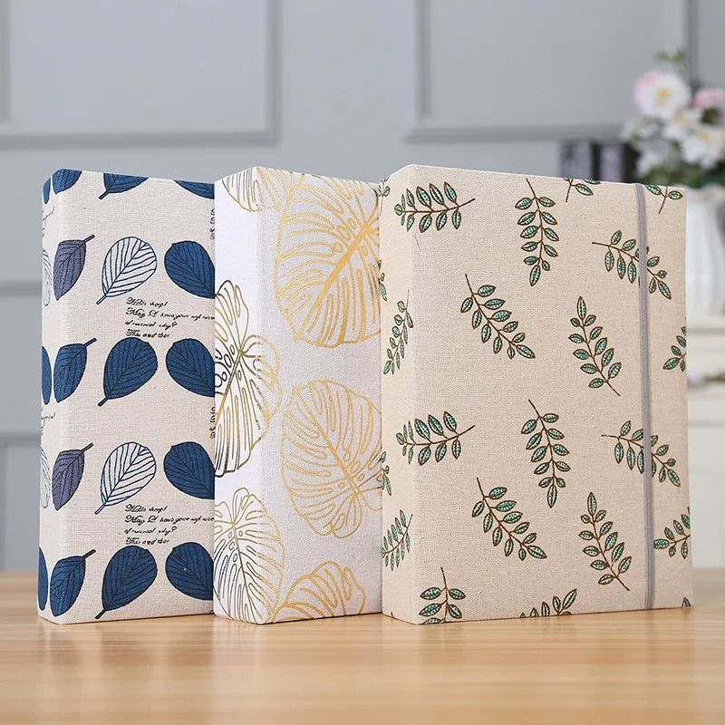 Large Capacity Fabric Photo Album with 200 Pages for Family Memories and Keepsakes