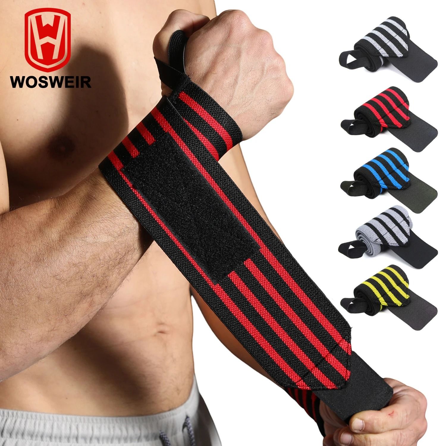 Professional Weightlifting Wrist Support and Wrap Set