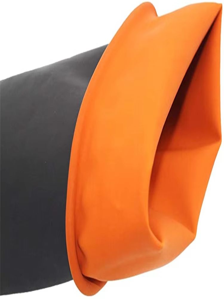 Extra-Long Rubber Cleaning Gloves, 14-inch Dishwashing and Household Scrub Gloves