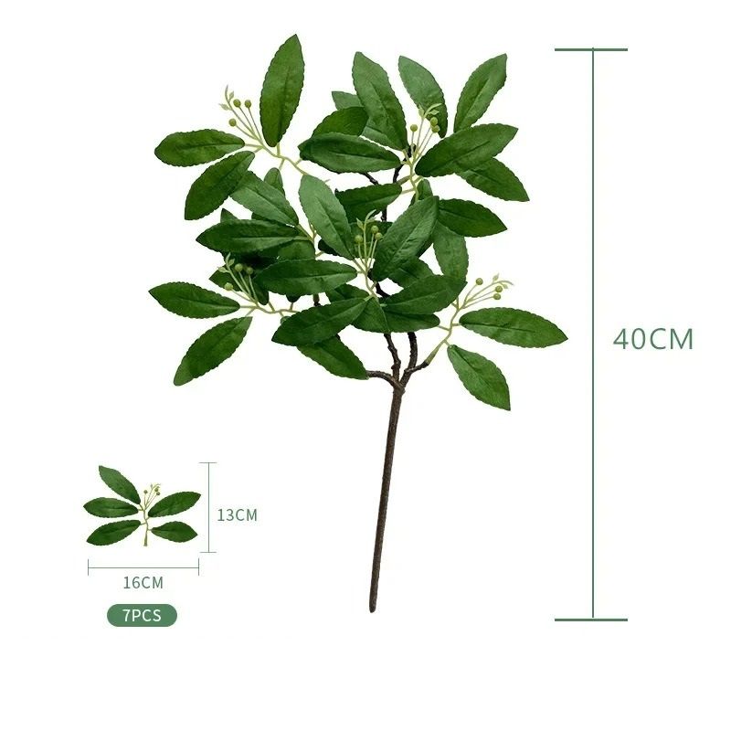 Silver Dollar Artificial Eucalyptus Greenery Stem