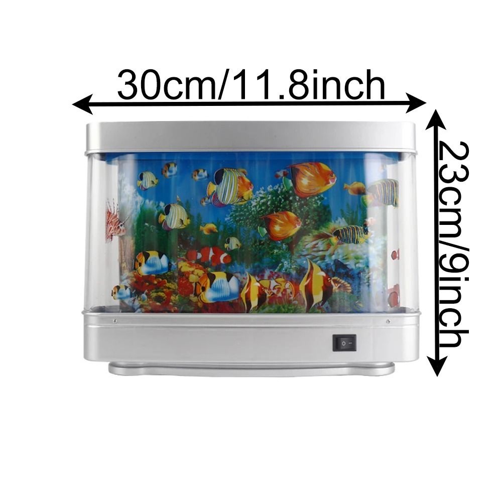Virtual Motion Ocean Aquarium Lamp