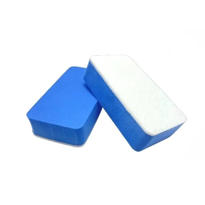 Car Glass Oil Film Cleaning Sponge – High-Efficiency Wool Felt Polishing & Removal Tool
