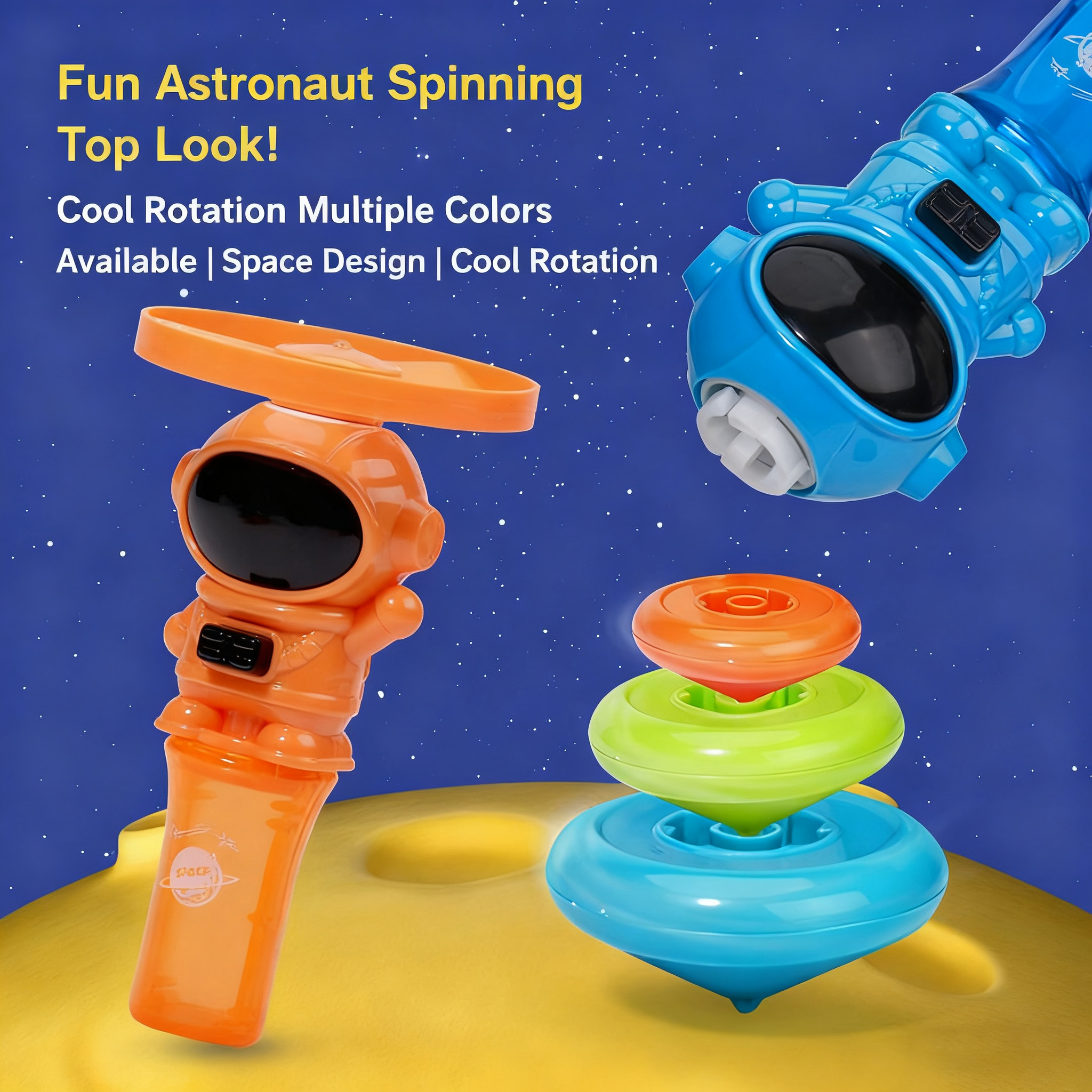 Flying Saucer Launcher Flying Disc Toy for Kids Outdoor Play