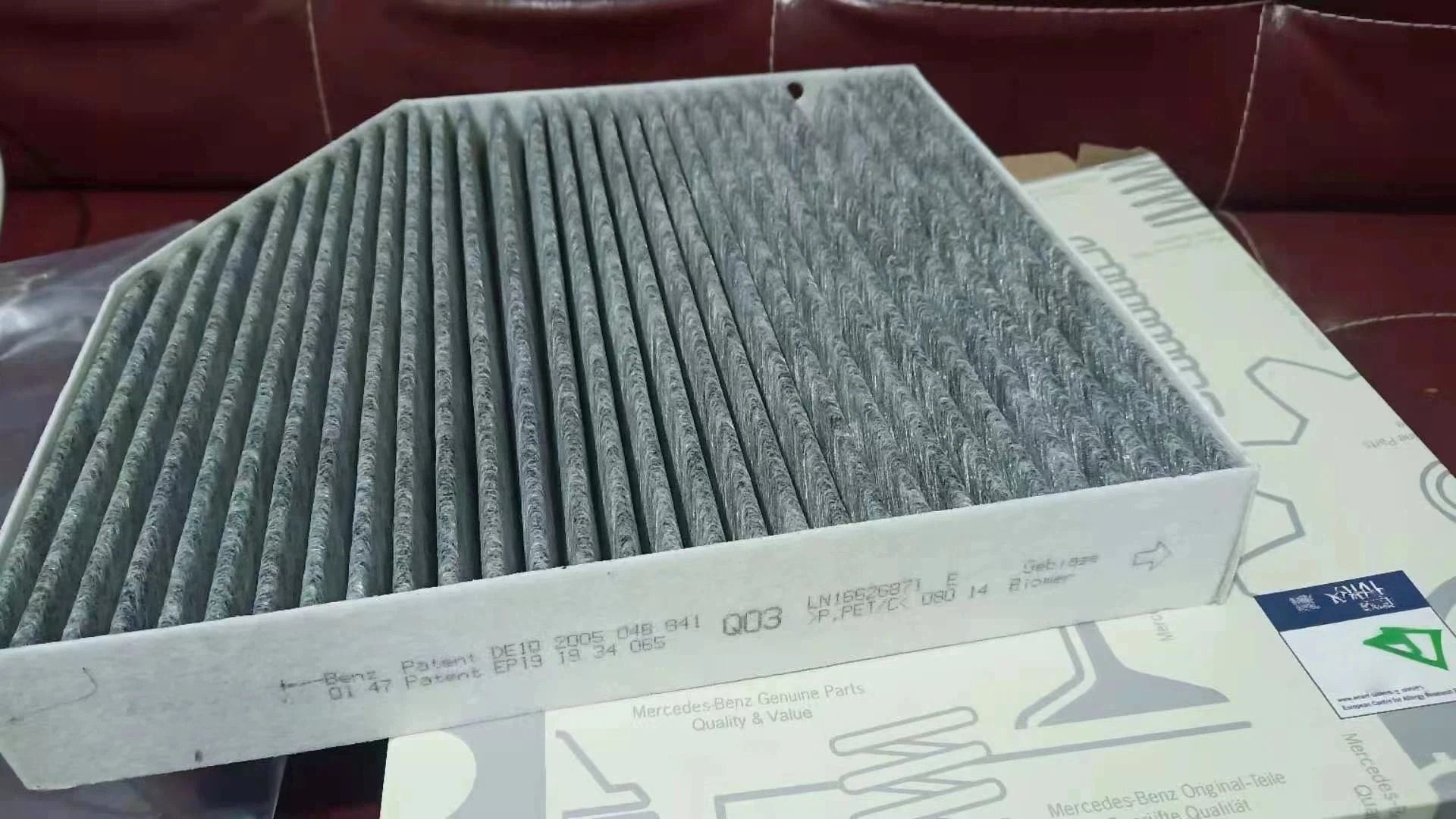 Cabin Air Filter for Mercedes Benz W205 W213 GLC CLS Activated Carbon Replacement