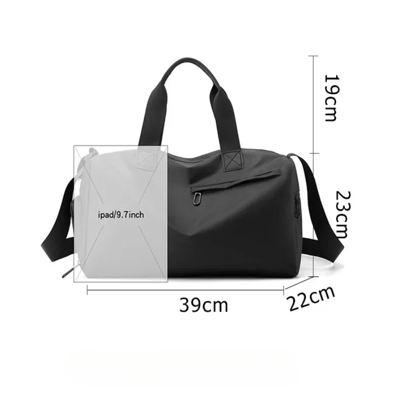 Waterproof Travel Gym Bag with Dry Wet Separation Multi Purpose Fitness Shoulder Backpack