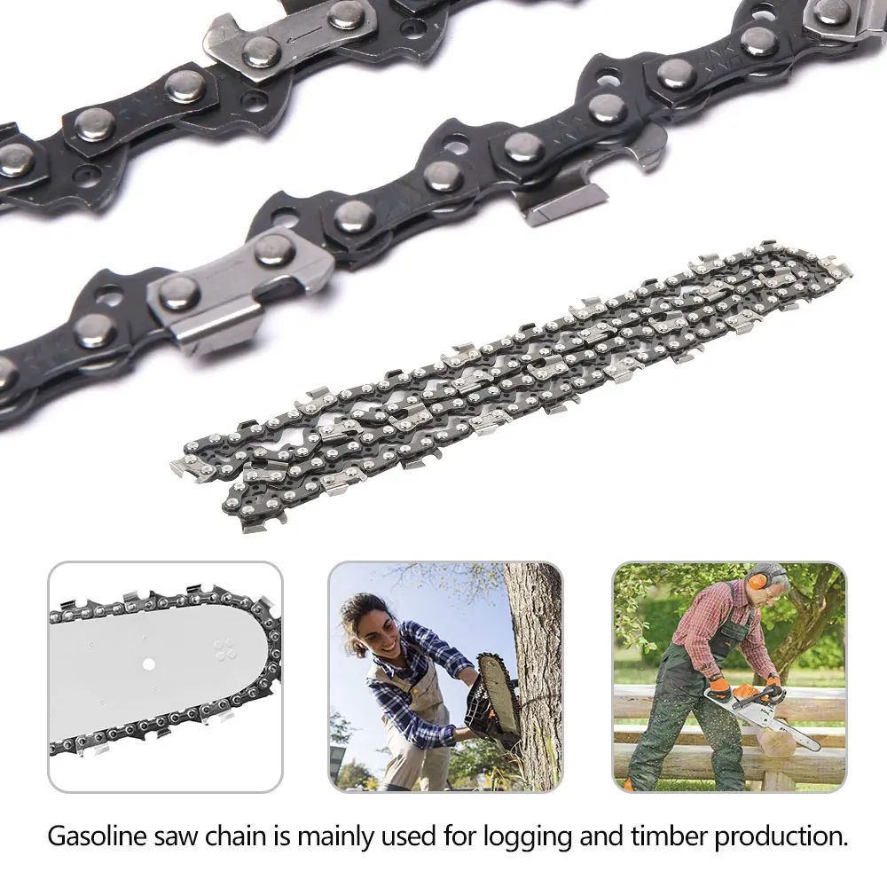 20 inch chainsaw chain - Alloy Steel, Sharp Cut, 76 drive link chainsaw chain for 20