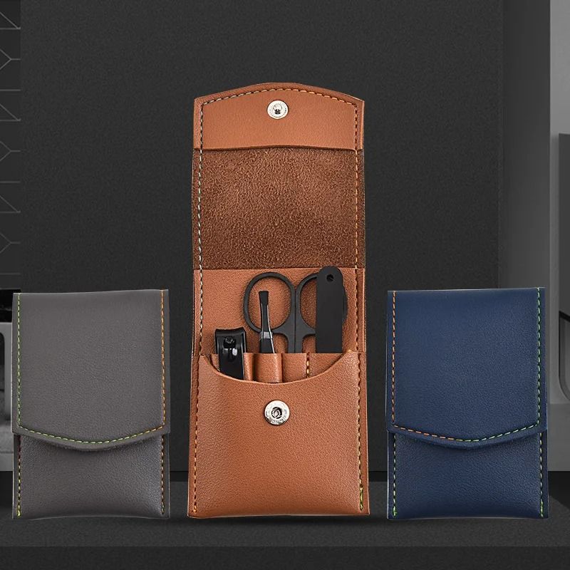 4-Piece Multifunction Stainless Steel Nail Clippers Set