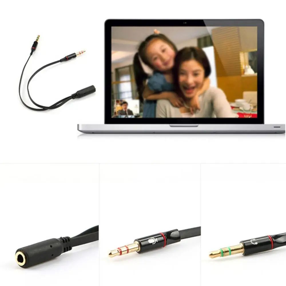 35mm Headphone Audio Splitter Adapter