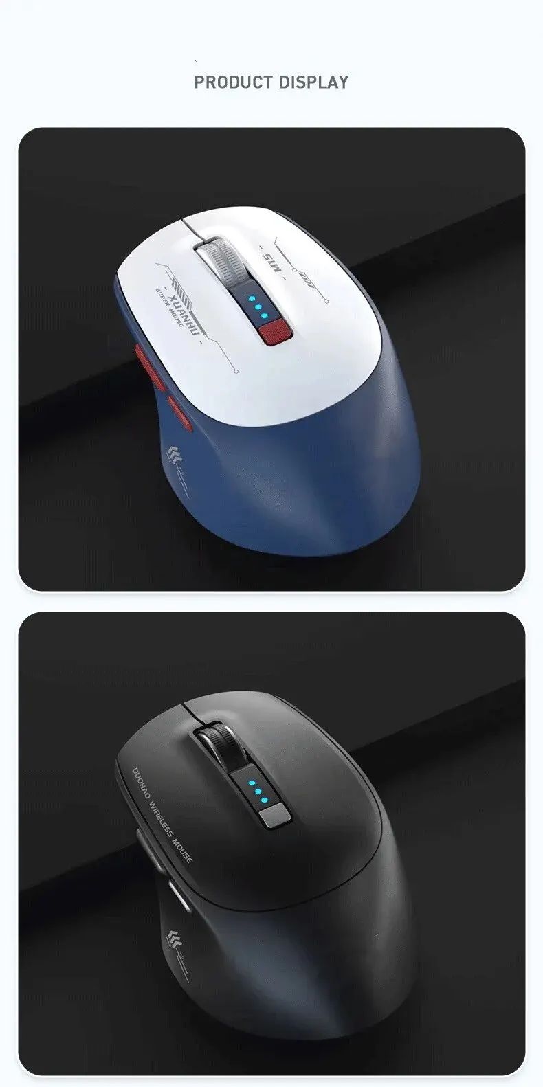 ITLY W2 Rechargeable Wireless Bluetooth Mouse