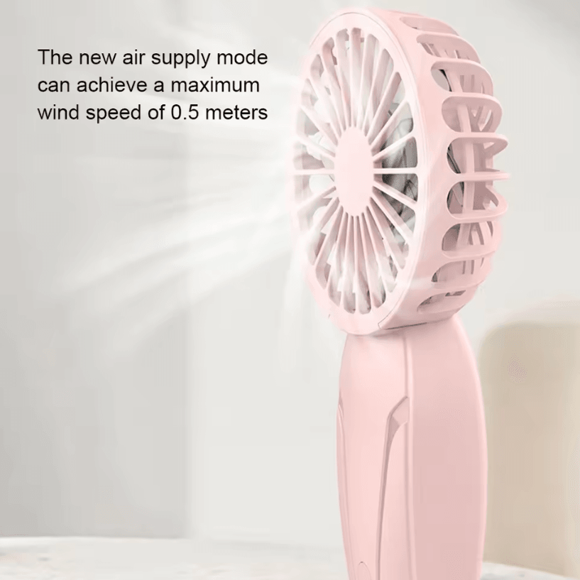 Portable USB Rechargeable Mini Fan – Lightweight Handheld Pocket Cooling Fan