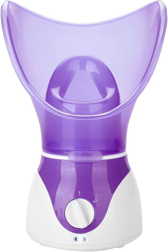 GlowMist Ionic Facial Steamer – Hot Mist Pore Cleaner & Skin Hydration Tool for Home Spa Care
