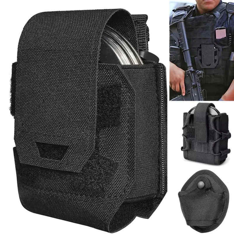 Tactical Handcuff Pouch Quick Release Molle Case for Duty Belts & Vests