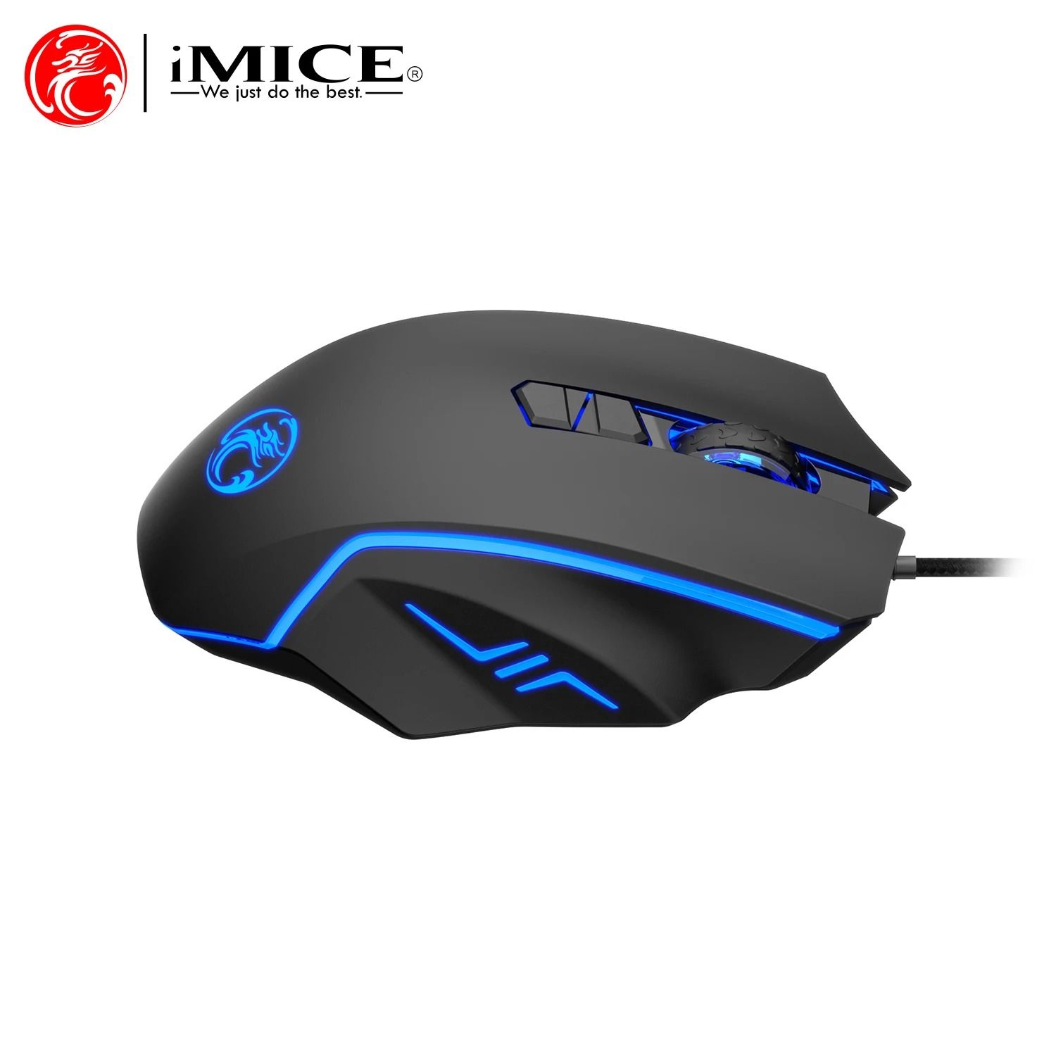 8-Button High-Precision Wired Gaming Mouse