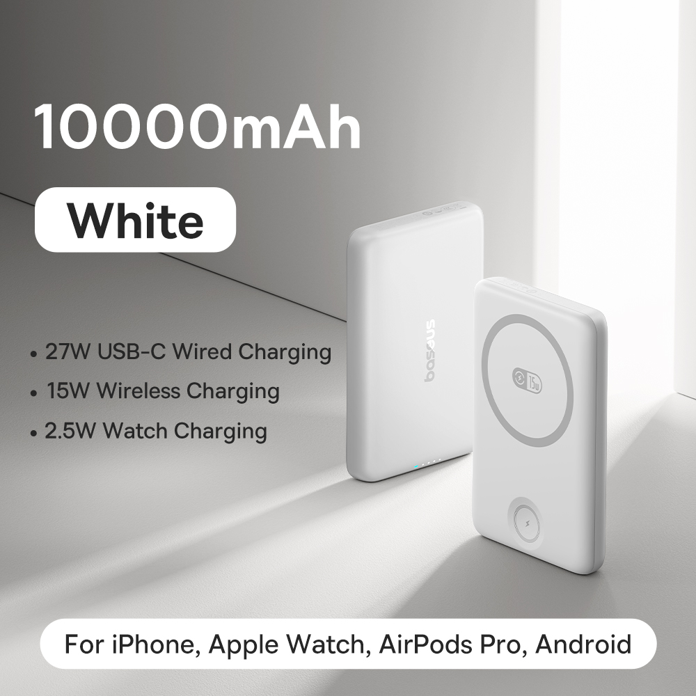 Magnetic Power Bank,Wireless Charging External Battery For Daily Travel Use