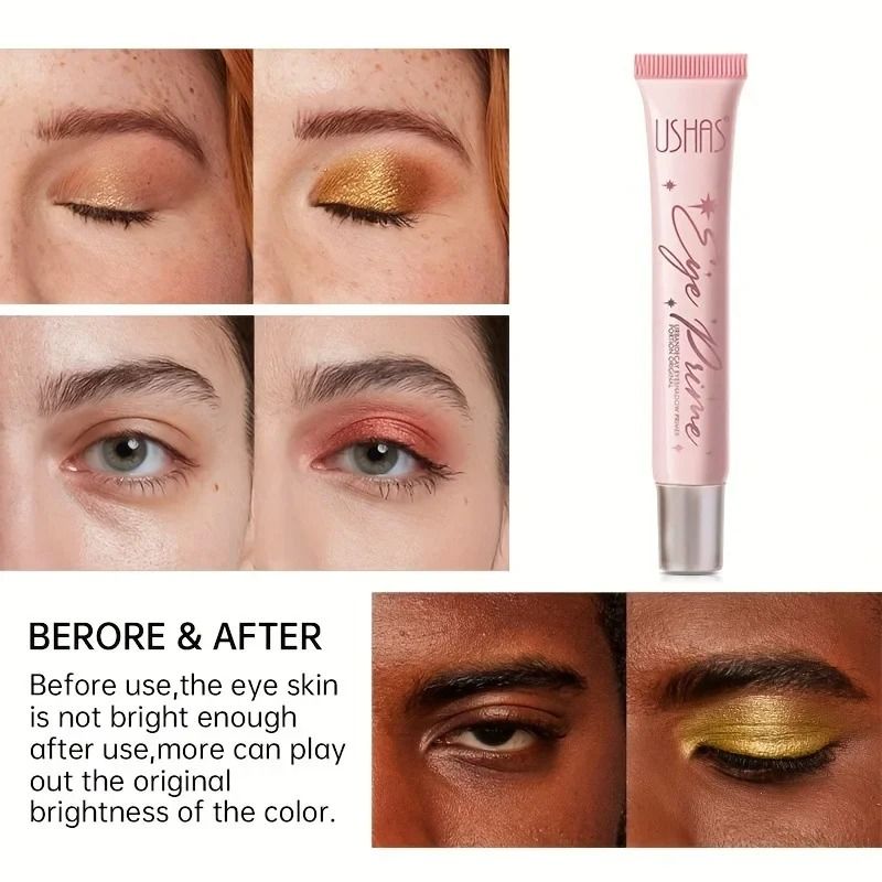 Long-Lasting Eye Primer & Concealer Cream – High-Gloss Perfection & Flawless Coverage