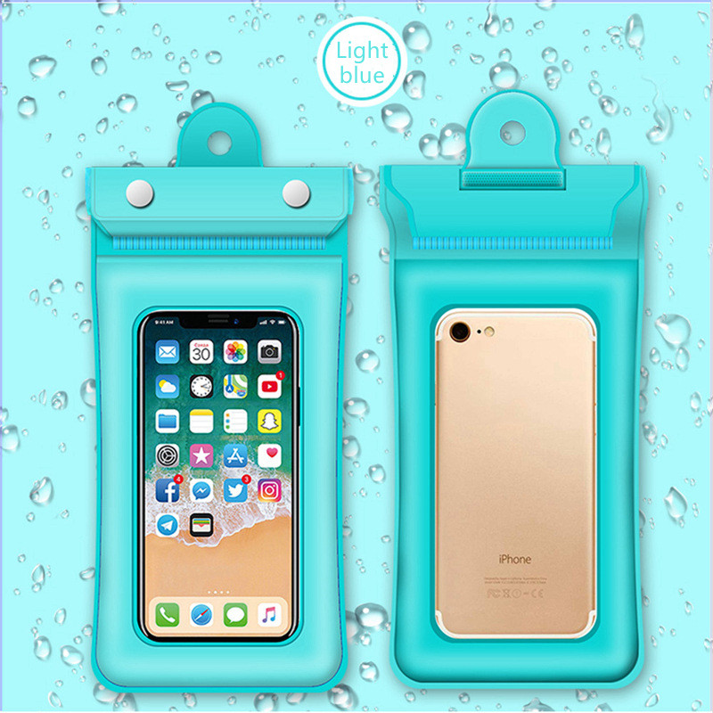 Universal Mobile Phone Cover Waterproof Case PVC Swimming Protective Bag